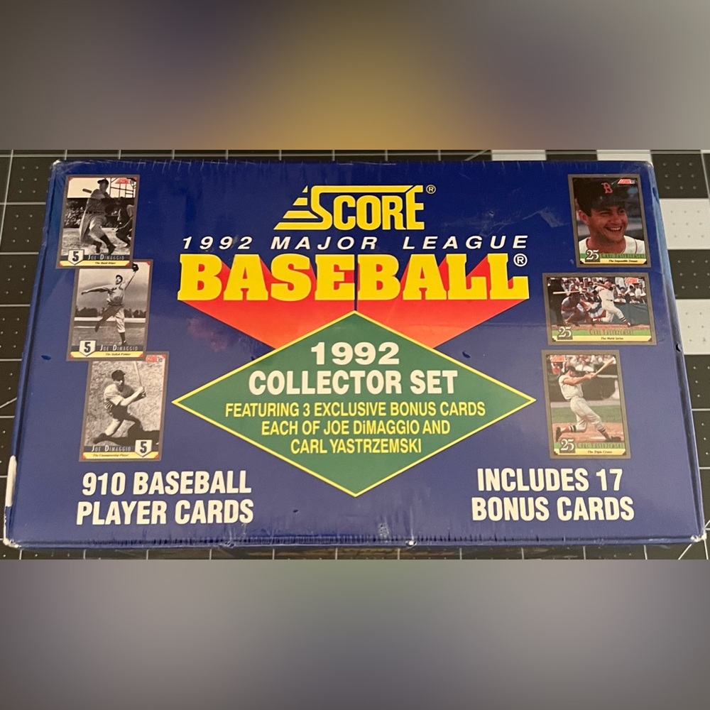 1992 Score Major League Baseball Collector Set Sealed Box